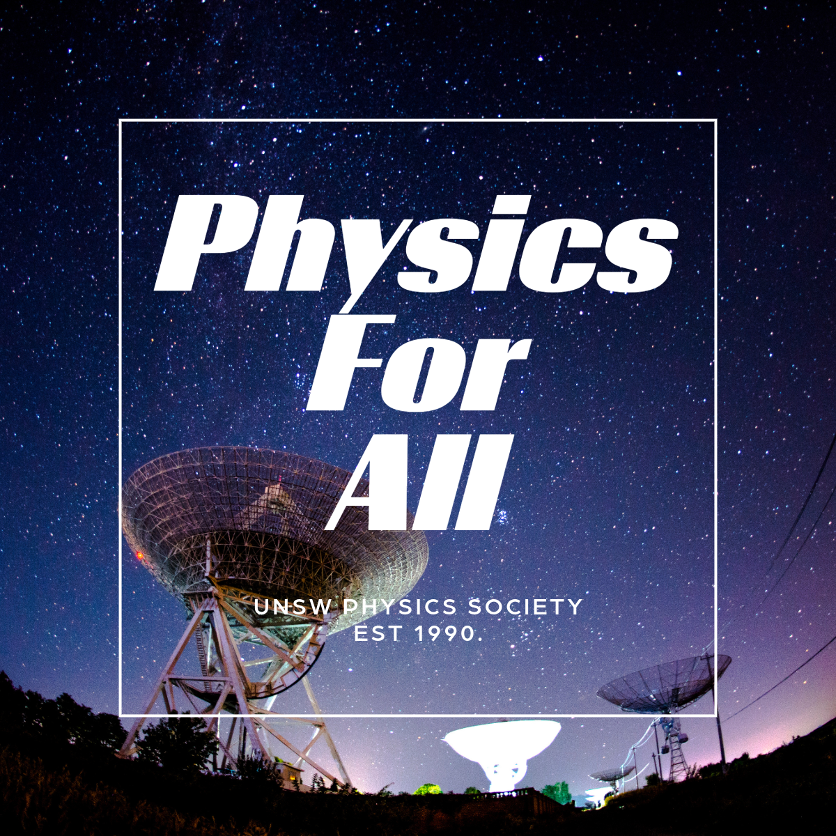 Society banner